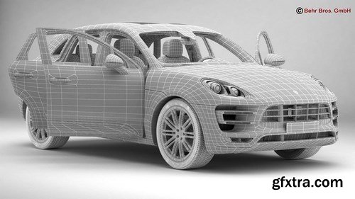 Porsche Macan Turbo 2015 3D