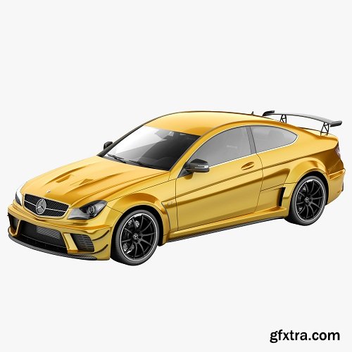 Mercedes-Benz C63 AMG 2013 3d Model