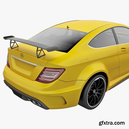 Mercedes-Benz C63 AMG 2013 3d Model