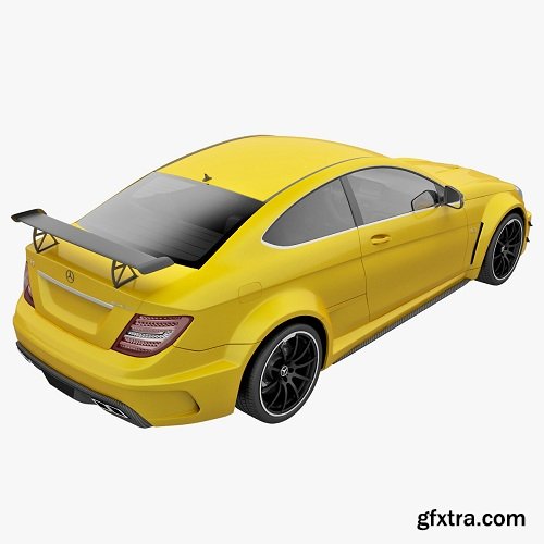 Mercedes-Benz C63 AMG 2013 3d Model