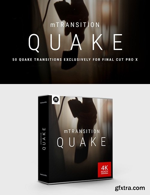 MotionVFX -  mTRANSITION QUAKE for Final Cut Pro X (Mac OS X)