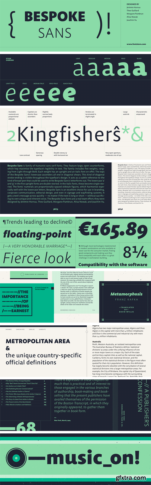 Bespoke Sans Font Family