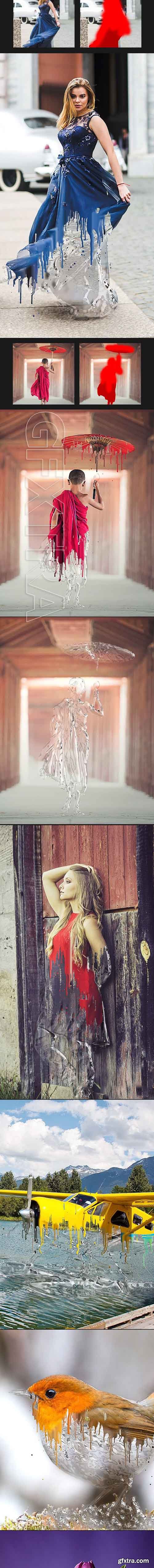 GraphicRiver - Liquidum - Transparent Painting Photoshop Action 20306902