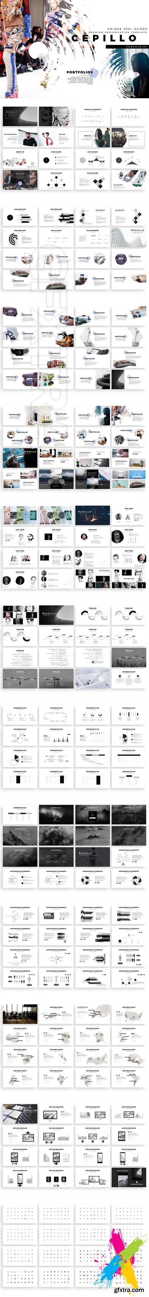 CM - CEPILLO Premium PowerPoint Template 1695556