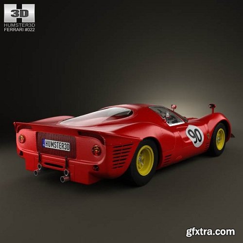 Ferrari 330 P4 1967 3d Model