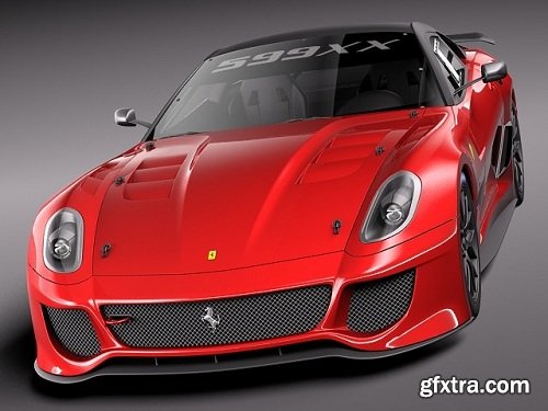 Ferrari 599 XX 3D Model