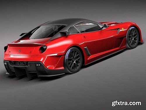 Ferrari 599 XX 3D Model