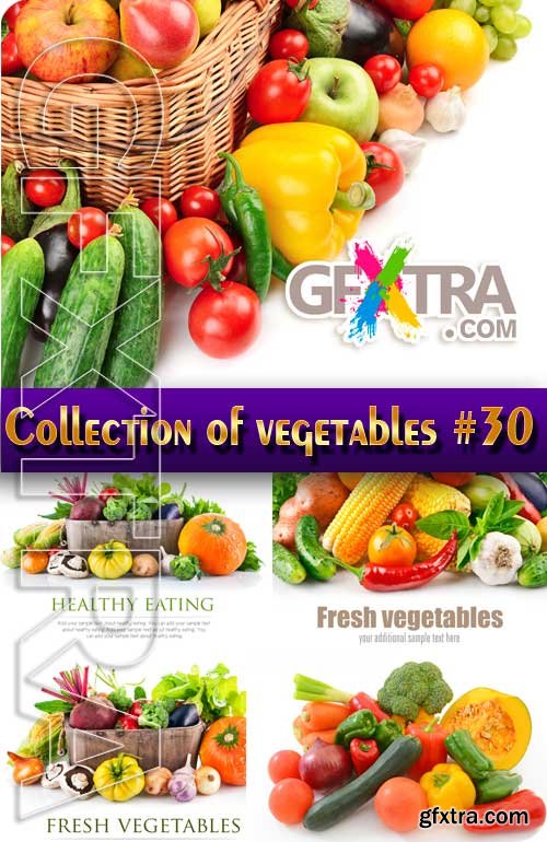 Food. Mega Collection. Vegetables #30 - Stock Photo