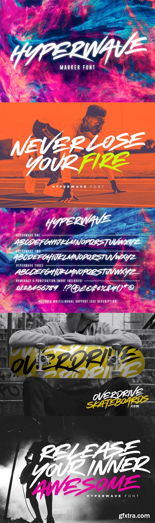 CM - HYPERWAVE Marker Font - 1548096