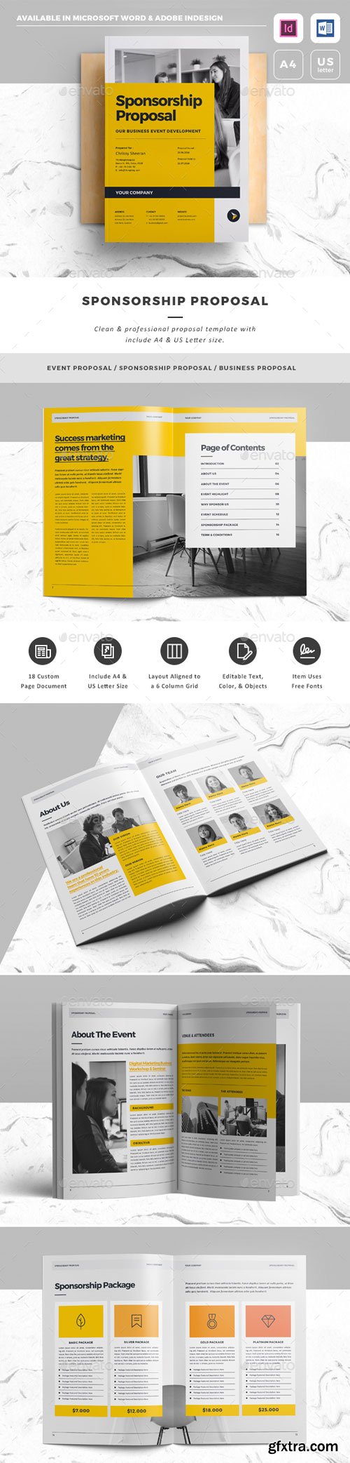 GraphicRiver - Sponsorship Proposal - 20166182