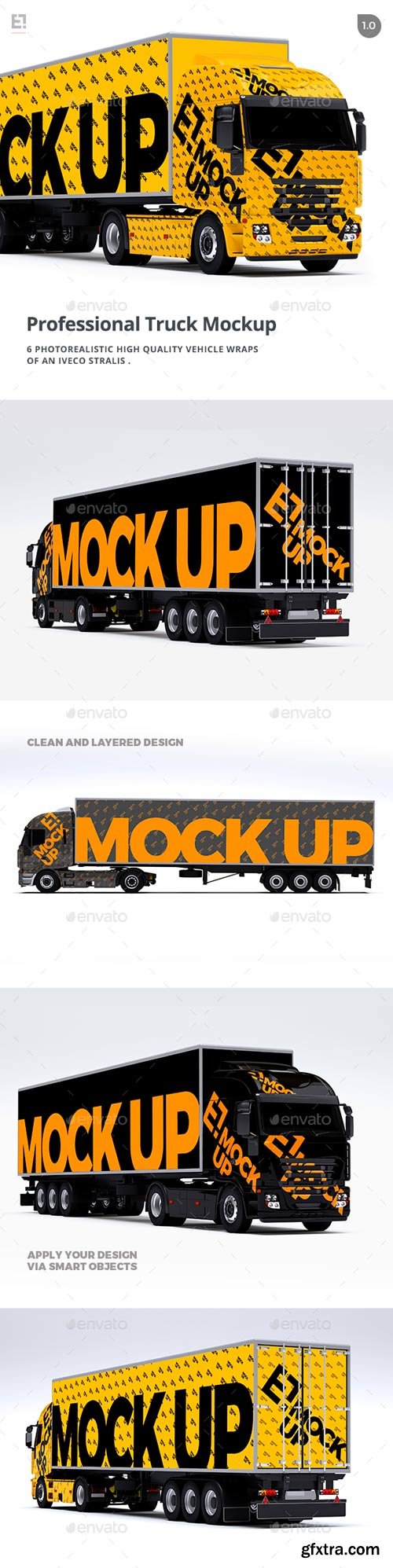 GraphicRiver - Truck Mockup - 20276038