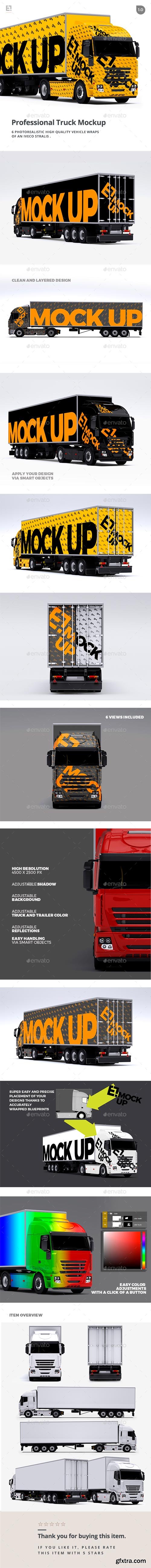 GraphicRiver - Truck Mockup - 20276038