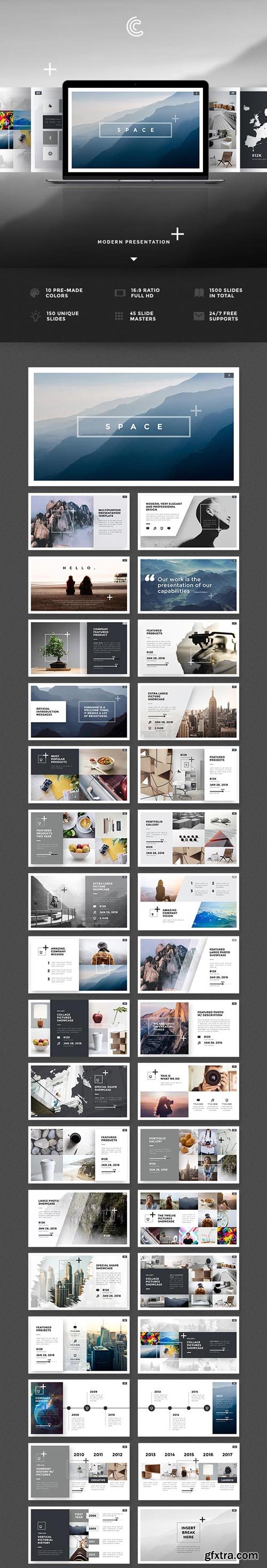 GraphicRiver - Space PowerPoint - 20165648