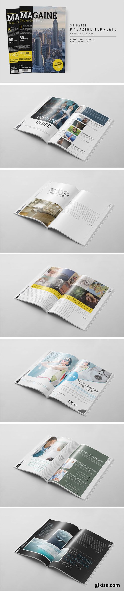 CM - Magazine Template 42 1642935