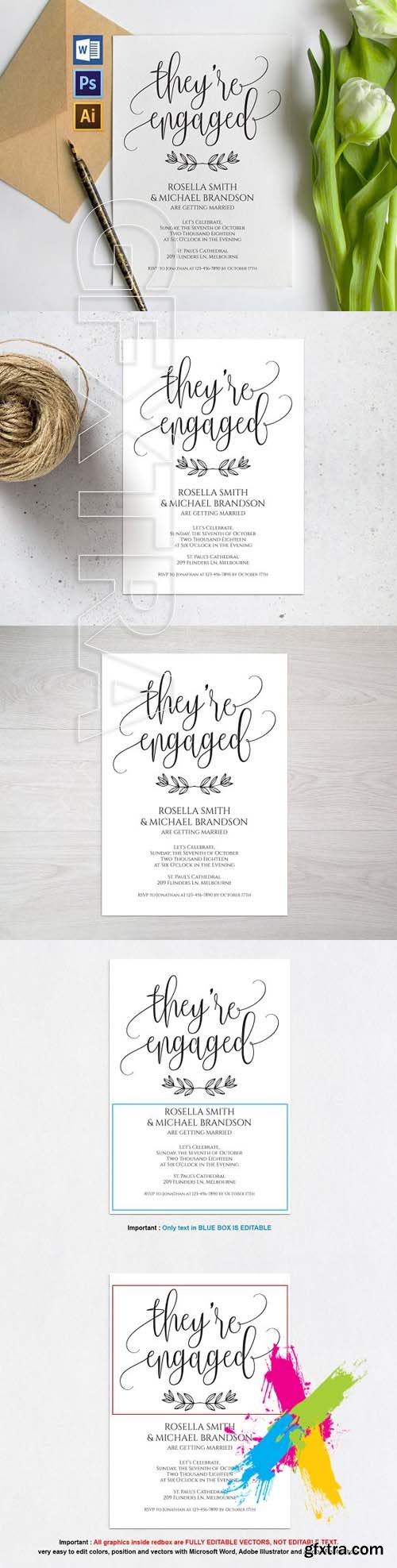 CM - Engagement Party Invitation Wpc222 1704918