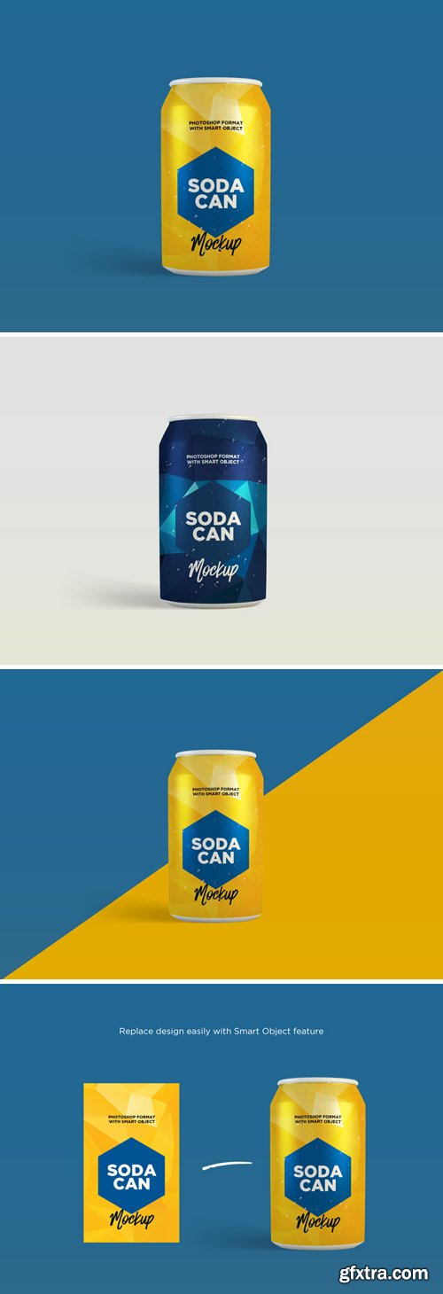 Soda Can Mockup, part 3