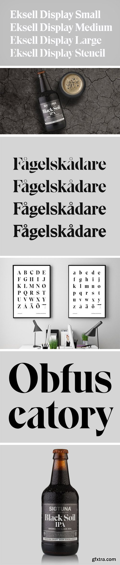 Eksell Display Font Family