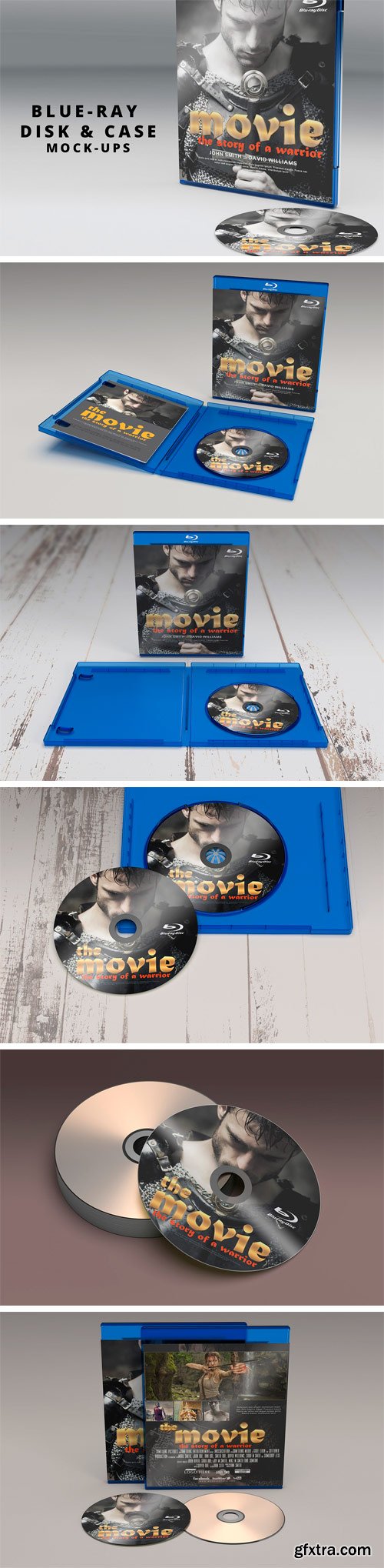 CM - Blue Ray Disk & Cover Mockup 1659058