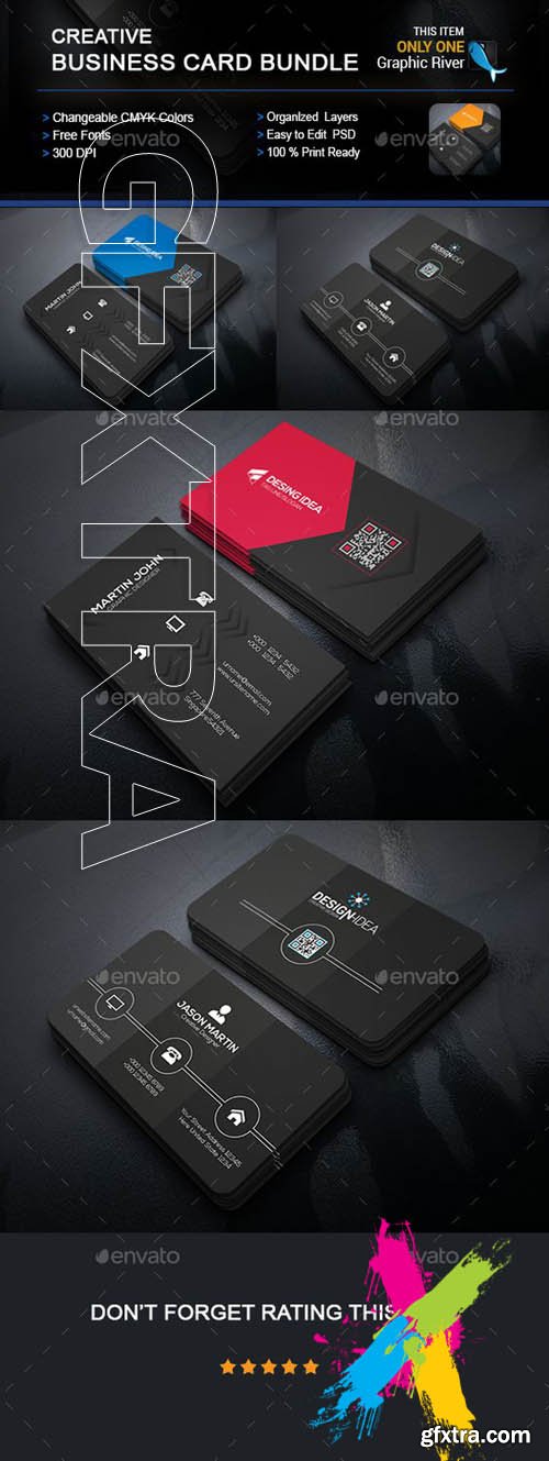 GraphicRiver - Creative Business card bundle 20325266