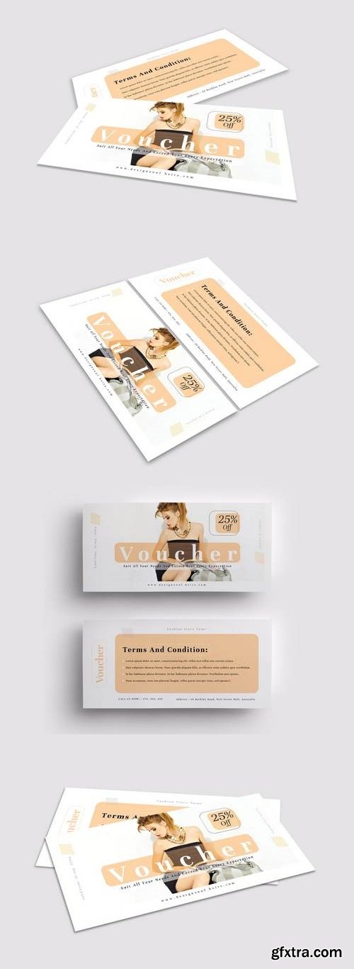 Fashion Gift Voucher Template