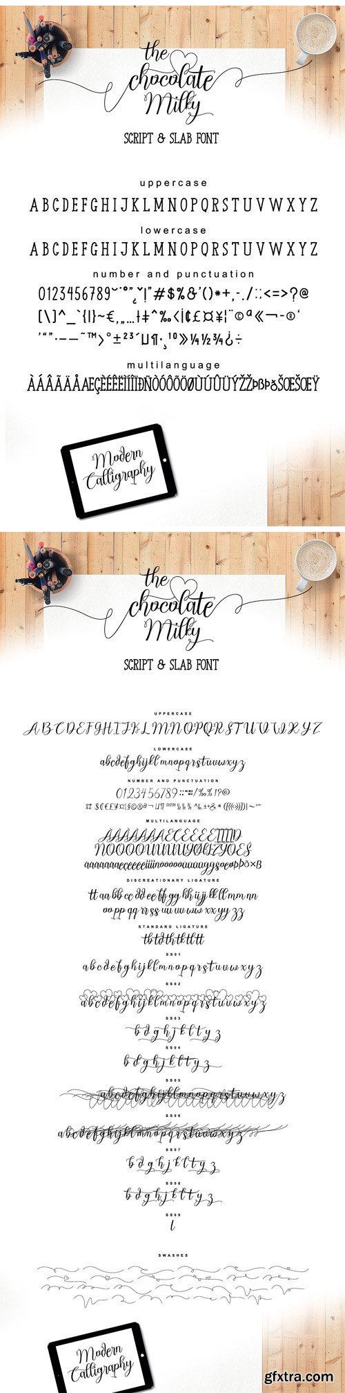 CM - Chocolate Milky (Script And Slab) 1682701