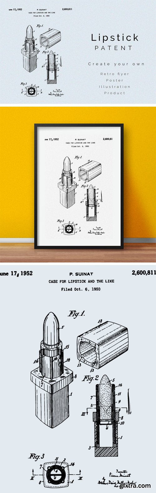 CM - Lipstick Case Patent 1659743