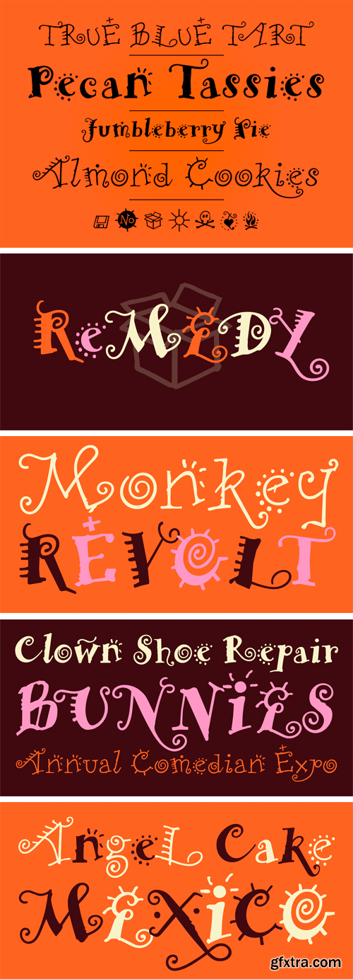 Remedy Font Family