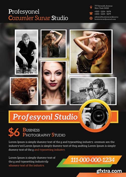 Photography Flyer V7 PSD Template