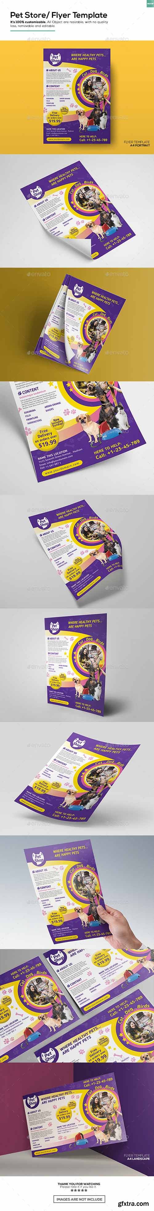 Graphicriver - Pet Store/ Flyer Template 16893663