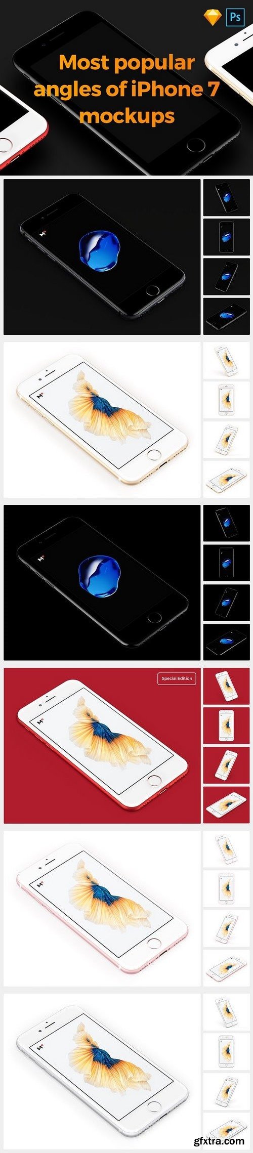 CM - Most Popular iPhone 7 Mockups 1417012