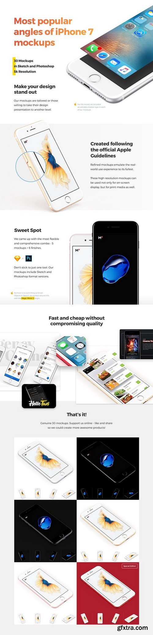 CM - Most Popular iPhone 7 Mockups 1417012