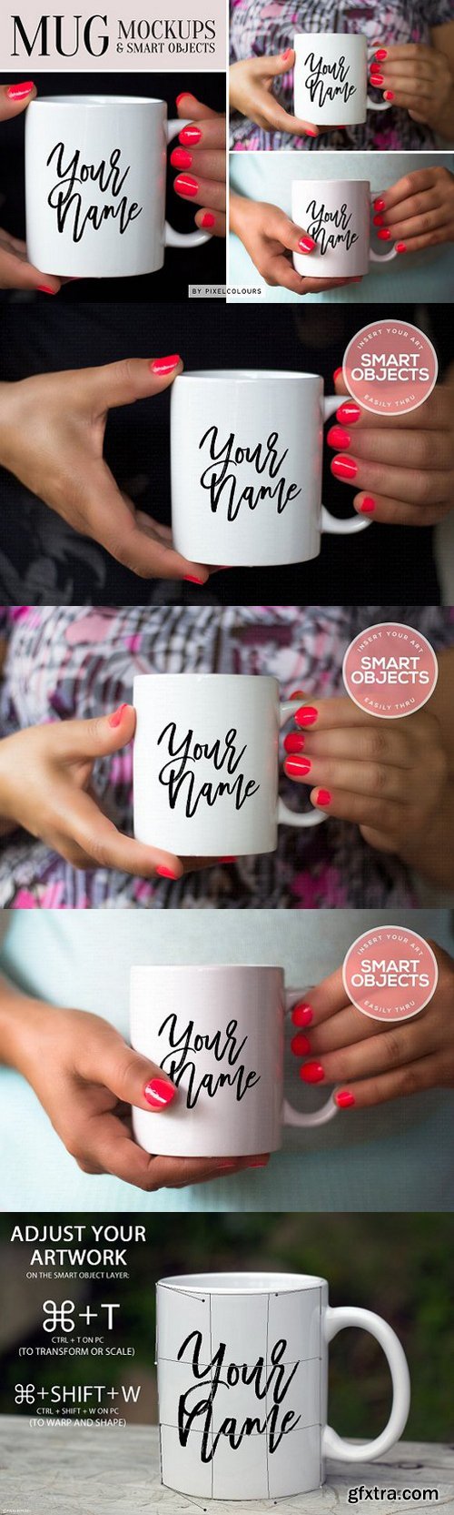 CM - Mug Mockups Bundle 1656770