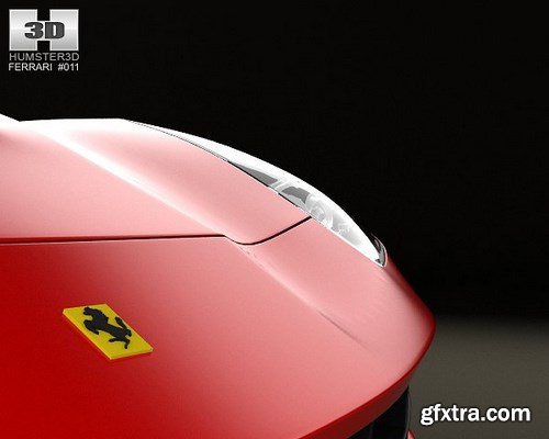 Ferrari F12 Berlinetta 2012 3D Model HUMSTER