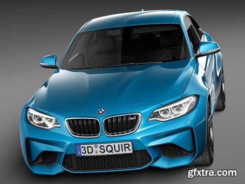 BMW M2 Coupe 2016 3D