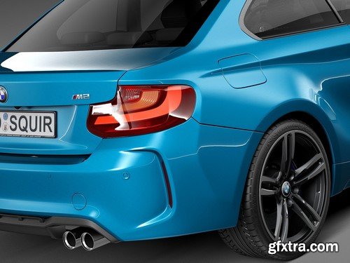 BMW M2 Coupe 2016 3D