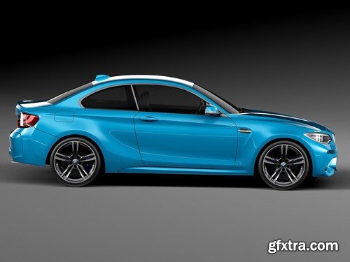 BMW M2 Coupe 2016 3D