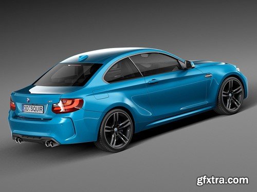 BMW M2 Coupe 2016 3D