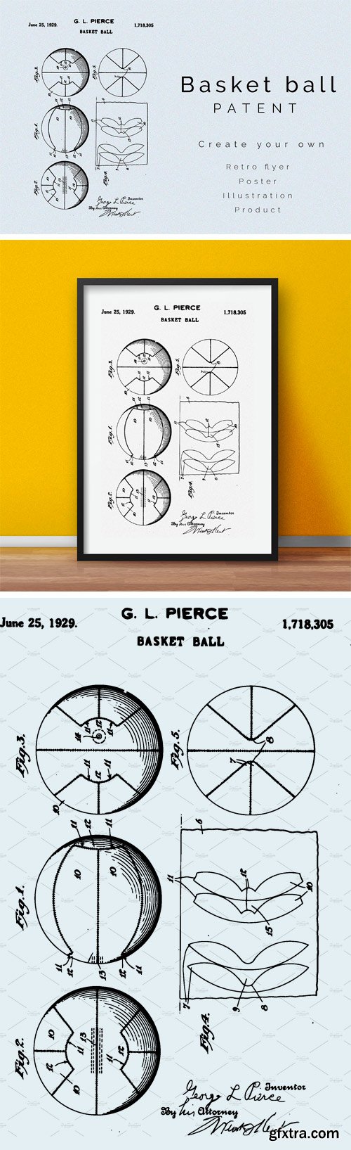 CM - Basket Ball Patent 1659777