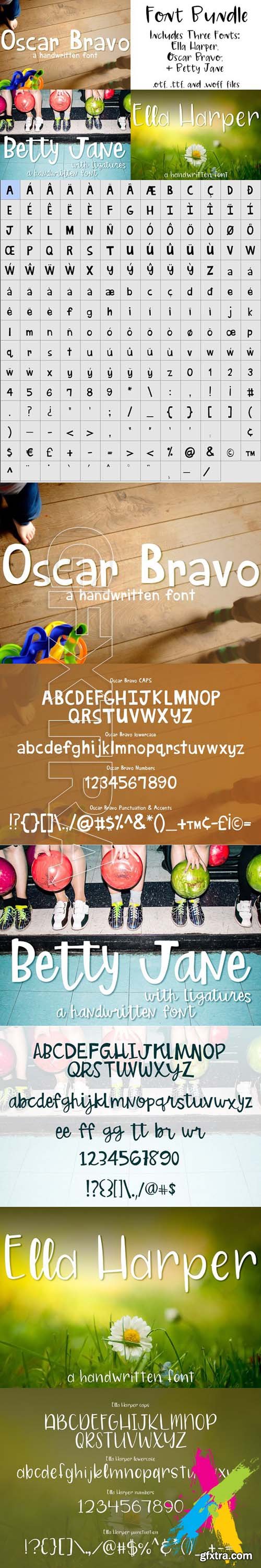 CM - Groovy Font Bundle 2 1695302