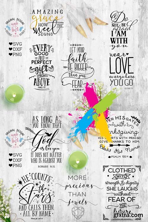 CM - Bible Verse Scripture Bundle 1694052