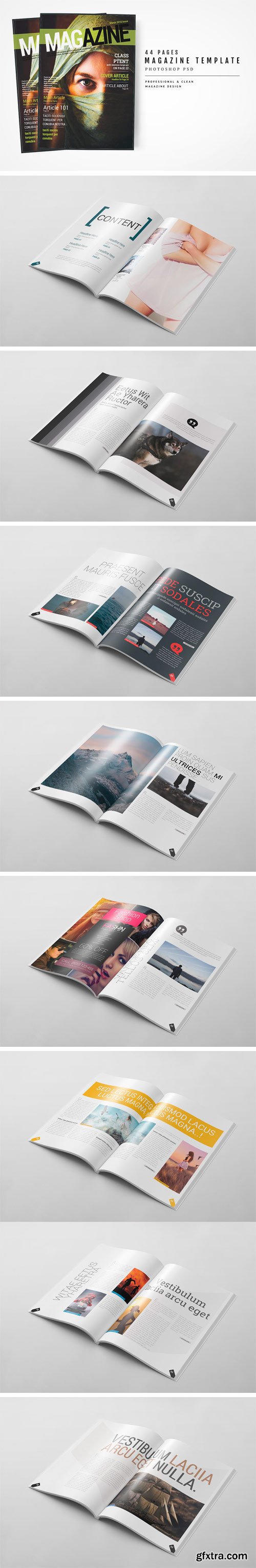 CM - Magazine Template 50 1643012