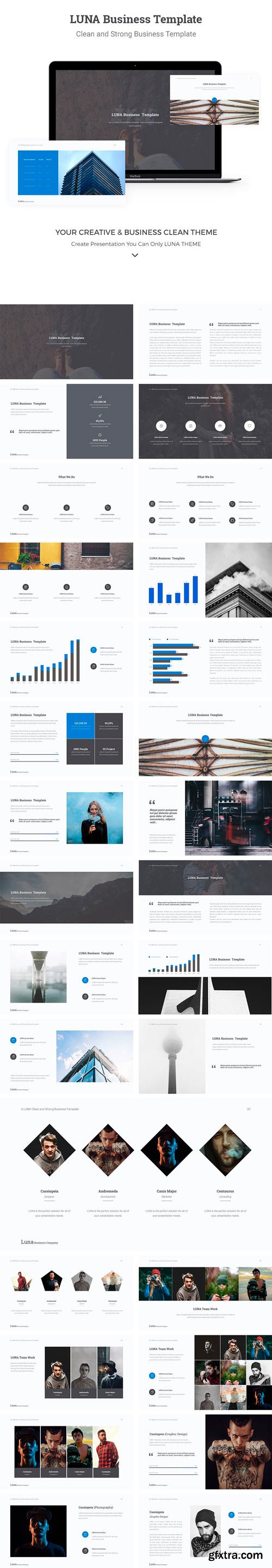 CM - Luna Powerpoint Theme 1659563