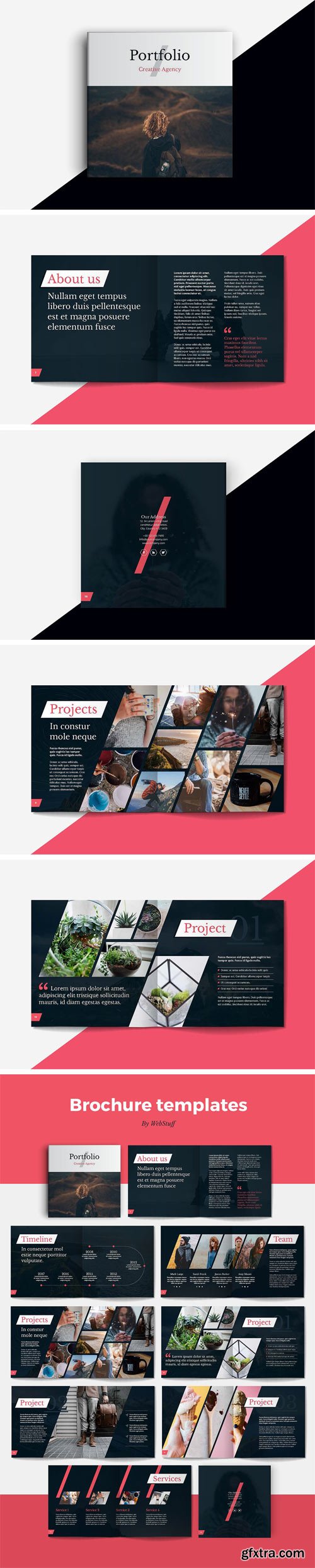 CM - Square Portfolio Brochure Template 1625605