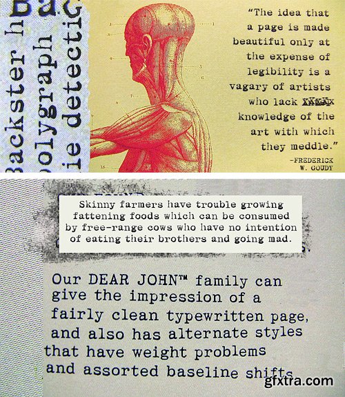 Dear John Font Family