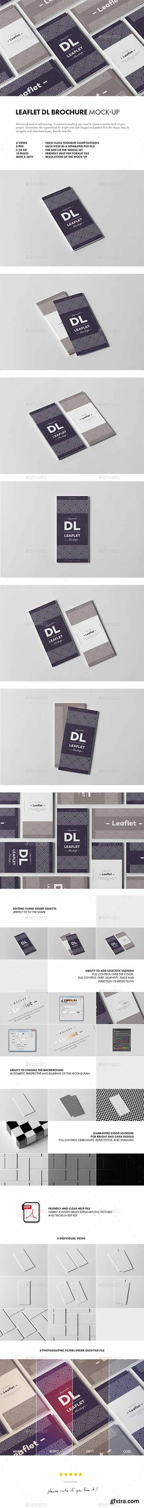 Graphicriver - Leaflet DL Mock-up 20425649