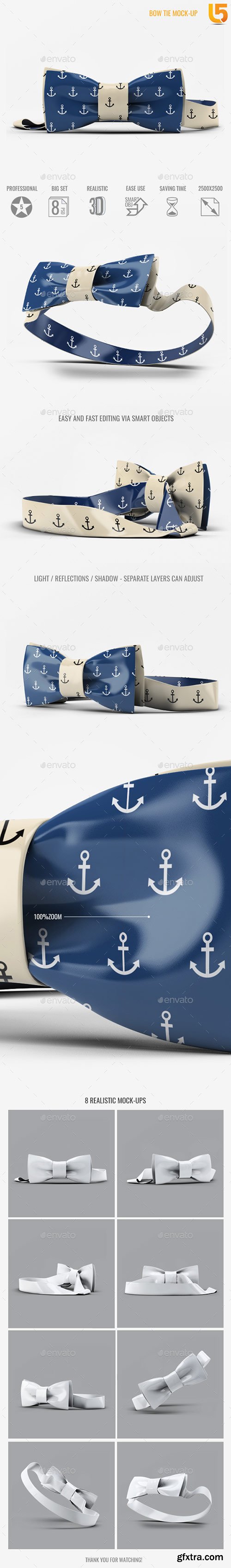 Graphicriver - Bow Tie Mock-Up 20412952