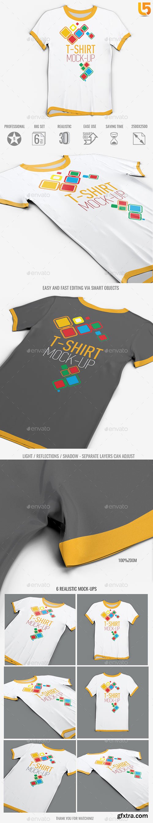 Graphicriver - T-Shirt Mock-Up 20413333