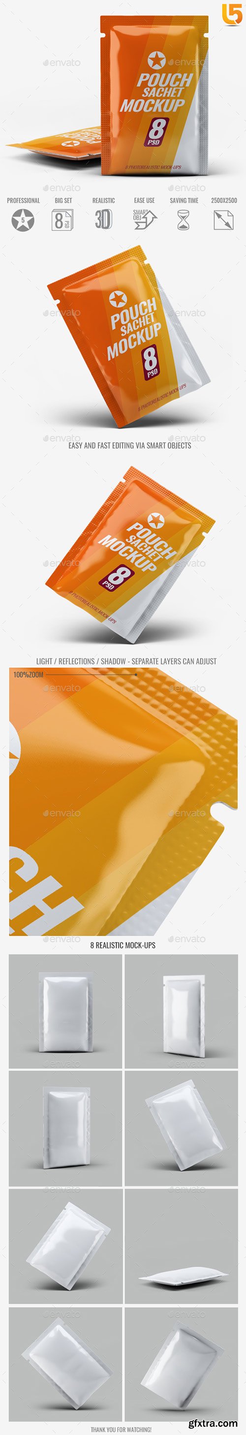 Graphicriver - Pouch Sachet Mock-Up 20413308