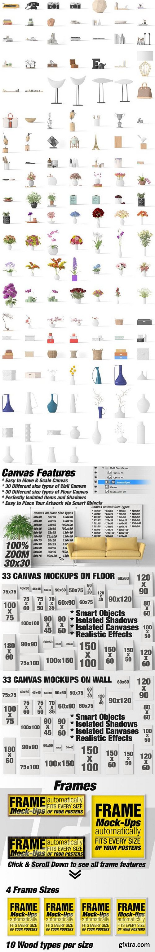 CM - Canvas Mockups - Frames Mockups v 44 1503985