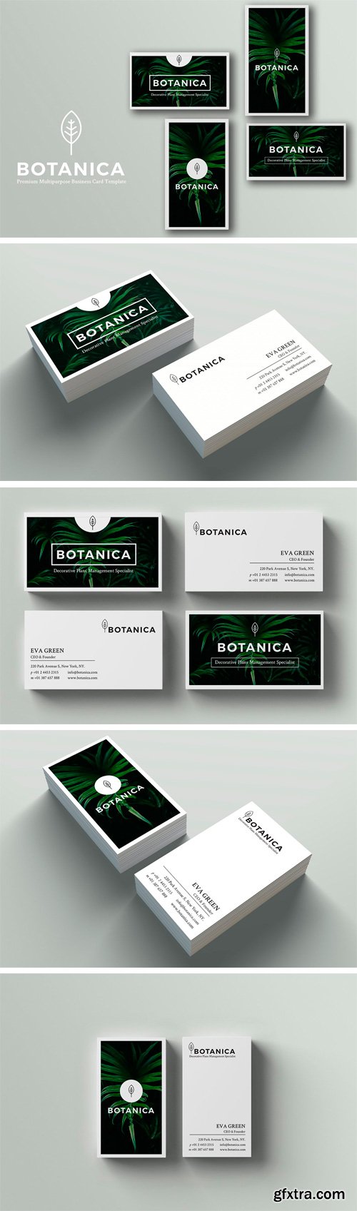 CM - BOTANICA Business Card Template 1682296